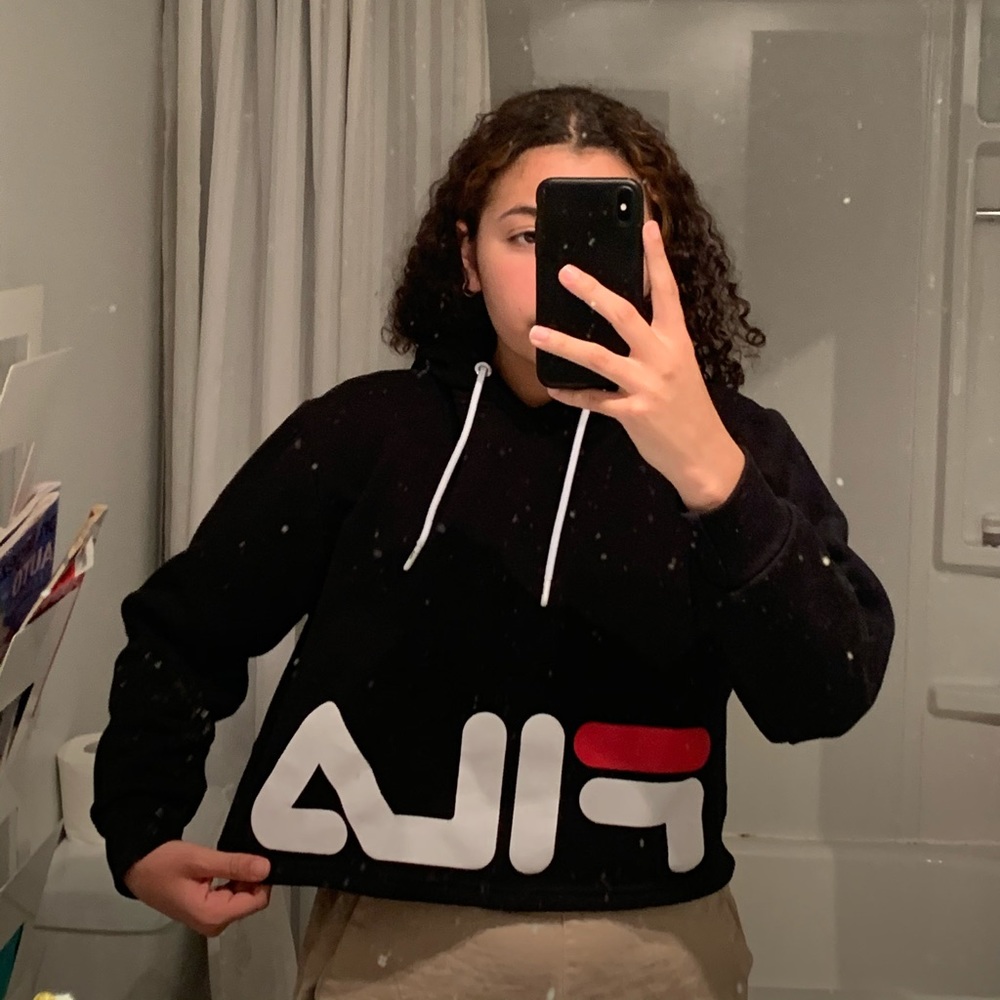Cropped hoodie made just for UO by FILA.